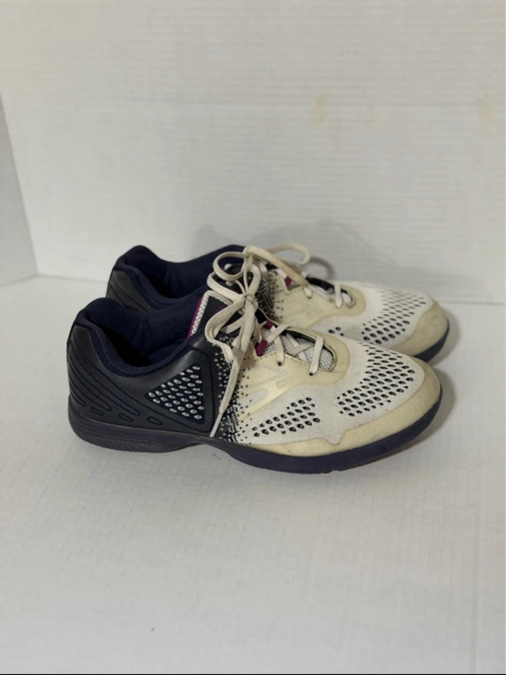 Callaway Kids Navy and Cream Athletic Sneakers